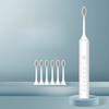 Brosse à Dents Électrique pour Hommes et Femmes Rechargeable Ultrasonique à Poils Doux Brosse à Dents Domestique de Voyage en Extérieur