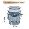 Beiduo Yang Plastic Bucket and Washbasin Set
