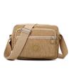 Single shoulder women's bag, large capacity, simple and waterproof crossbody bag, lightweight and casual, wide shoulder strap, small square bag