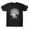 Alien Social Distancing Champion Vintage Funny Men's Cotton T Shirt Novelty Tee