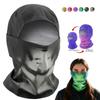 Balaclavă Reactivă la Căldură Unisex Schimbare de Culoare Sensibilă la Temperatură Mască de Schi Acoperire Completă a Capului Motocicletă Pentru Drumeții Ciclism