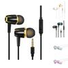 Wired Universal Noise Cancelling Stereo In-ear Earphone Phone Headset with Mic