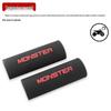 Custom Handlebar Grips for Ducati Monster: Anti-Slip, Sweat-Absorbing, Waterproof, Durable Sponge Design.