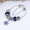 LUXY MOON Bracelet Christmas Star Snowflake Pendant Pumpkin Car Bead Bracelet Glass Beads
