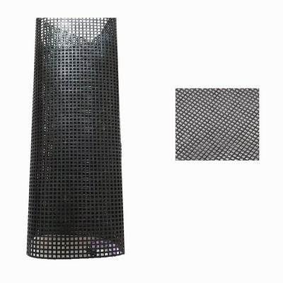 DIY Basteln Plastiktüten Netzgitter Strapazierfähig 33x50CM Canvas Taschenbögen Schwarz Weiß Acrylgarn Basteln Stricken