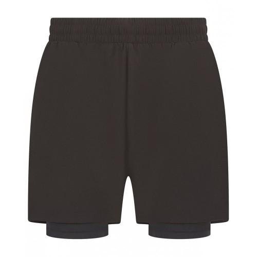 

Tombo Mens Double Layer Sports Shorts XXL