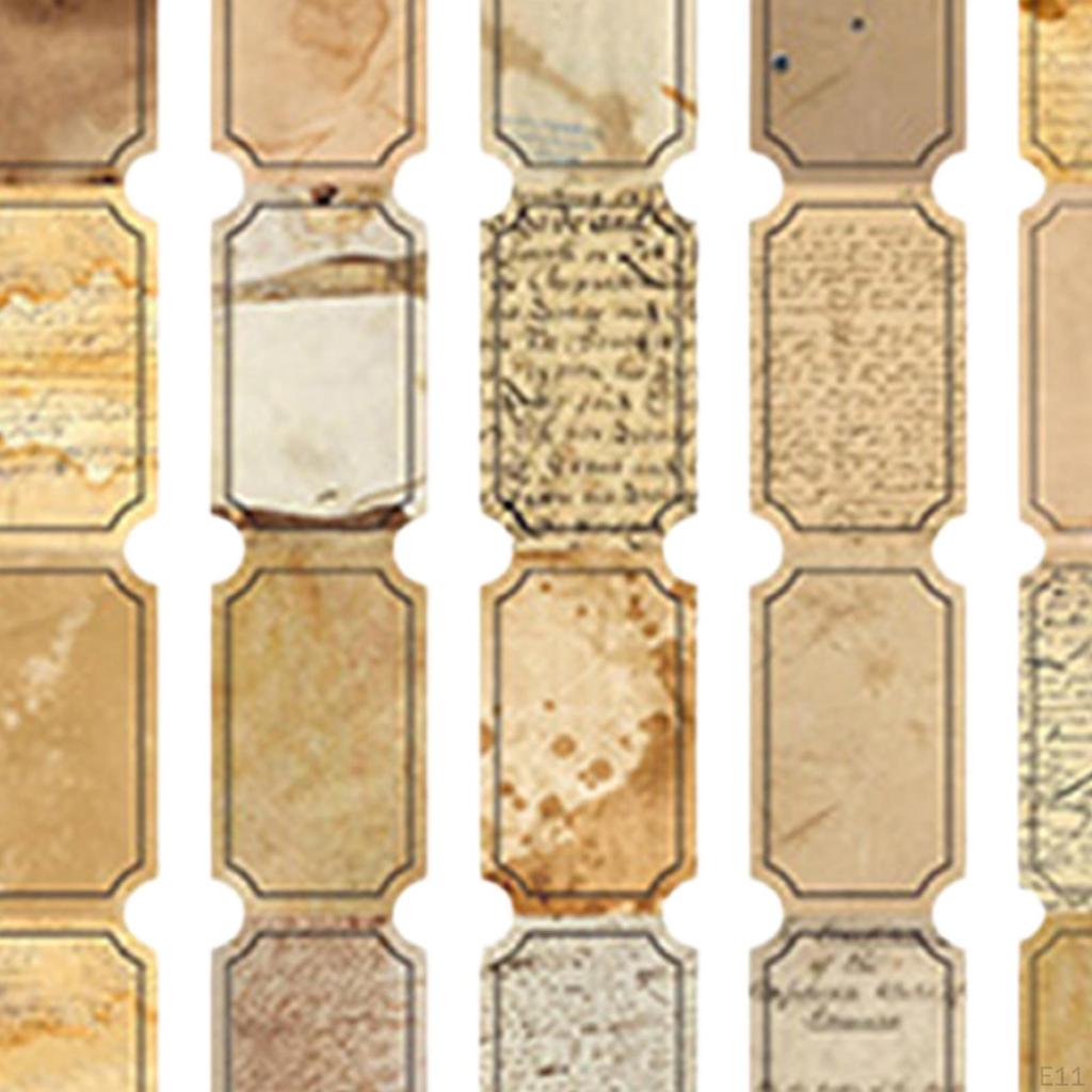 Vintage Stickers, Decoupage Stickers Antique Journal for DIY Crafts Journals