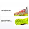 Falcon X Freak.3 TF Leichte Sport-Low-Top Kinderfußballschuhe Kinderfußballschuhe Grau Rot GZ7095