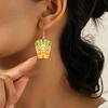 2D Flache Sommer-Slipper Acryl-Ohrringe Modeschmuck Elegante Ohrringe Party-Ohrringe Urlaubsgeschenk für Freunde Sommer Strand-Ohrringe Gastgeschenk
