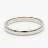 Używane TIFFANY&Co. Pierścionek Klasyczna obrączka UE#57.5 Platyna Pt950 4.8g Platyna prosta