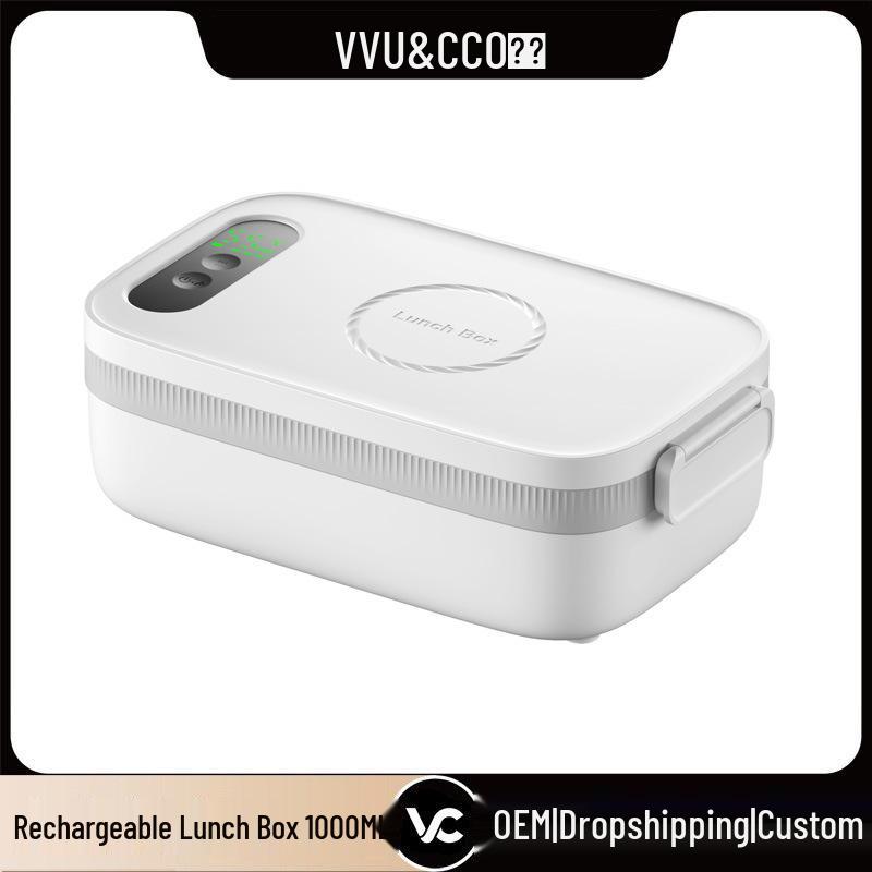 

Wireless Portable Heated Lunch Box – No Need to Plug In or Add Water
