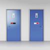 Magnetic Open/Closed Door Sign for Hotels and Offices, Easy Installation