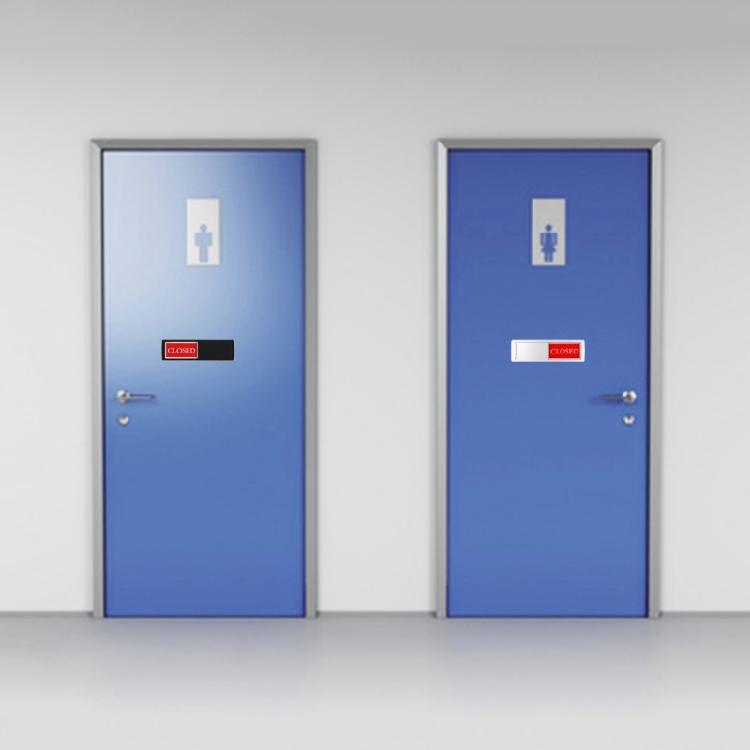 Magnetic Open/Closed Door Sign for Hotels and Offices, Easy Installation