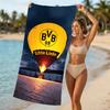 Beach Towel with Borussia Dortmund Pattern - soft,absorbent,machine washable Lightweight&Modern,swimming,Travel Essentials