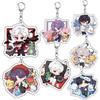 Kawaii Cute Love and Deepspace Characters Acrylic Keychain Pendant Anime Cartoon Bag Charm Backpack Key Ring Gifts for Fans Toys