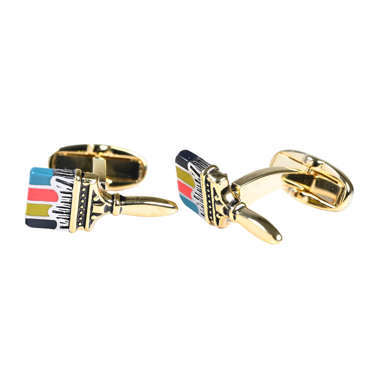 

Day Paul Smith Cufflinks Cufflinks Paint Brush PAINTBRUSH Gold x Multicolor CUFF KPAINT 96 UK Business Wedding Father s Men s [Item]