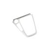 AT Silver Steel For Ford Focus 2015-2018 Central Console 1PCS Gear Shift Cover