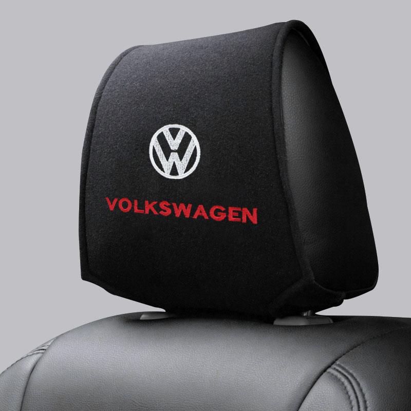 Car Seat Back Headrest Pillow Storage Bag Dustproof Cover For Volkswagen Polo Golf-4 5 6 7 MK5 MK6 MK7 Tiguan Passat 3B7 601 171
