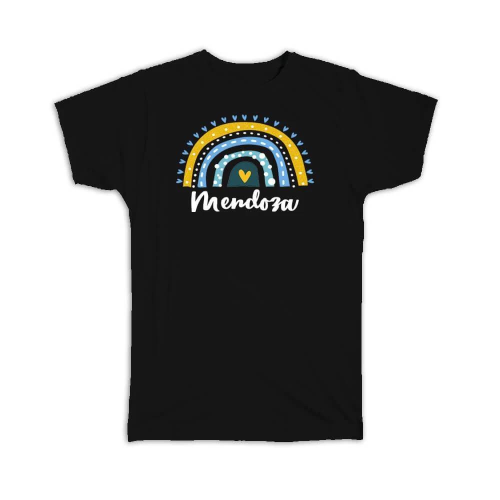 Gift T-Shirt : Mendoza Argentina Argentinian Rainbow M