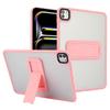 For iPad Pro 13 (2024) Case with Kickstand TPU+PC Skin-Touch Tablet Cover