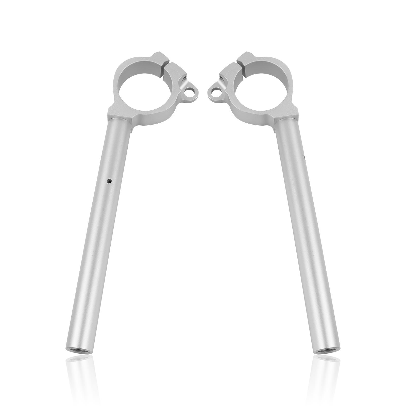 

Для Kawasaki NINJA ZX10R ZX-10R ZX 10R 2016-2020 2019 49 мм вилка мотоцикла трубка клип-на руле клип-на руле ручки чёрный