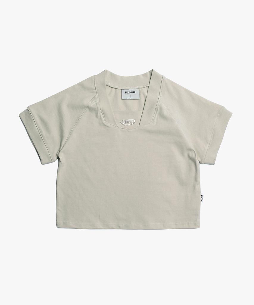 PEACE MAKER Ex Football Crop Tshirts (Beige)