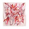 100% silk high-end women's new elegant oil painting large square scarf air conditioner shawl