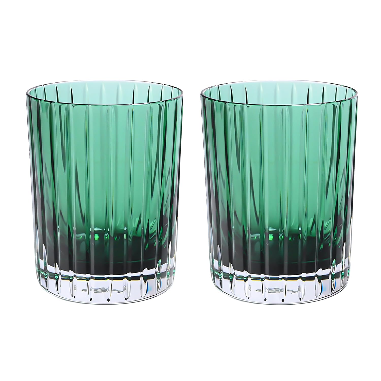 

Baccarat Harmony Glass Pair, 300ml Tumbler, Rocks Glass, Highball Glass, Color of Joy Green, 2816195 [Parallel Import]