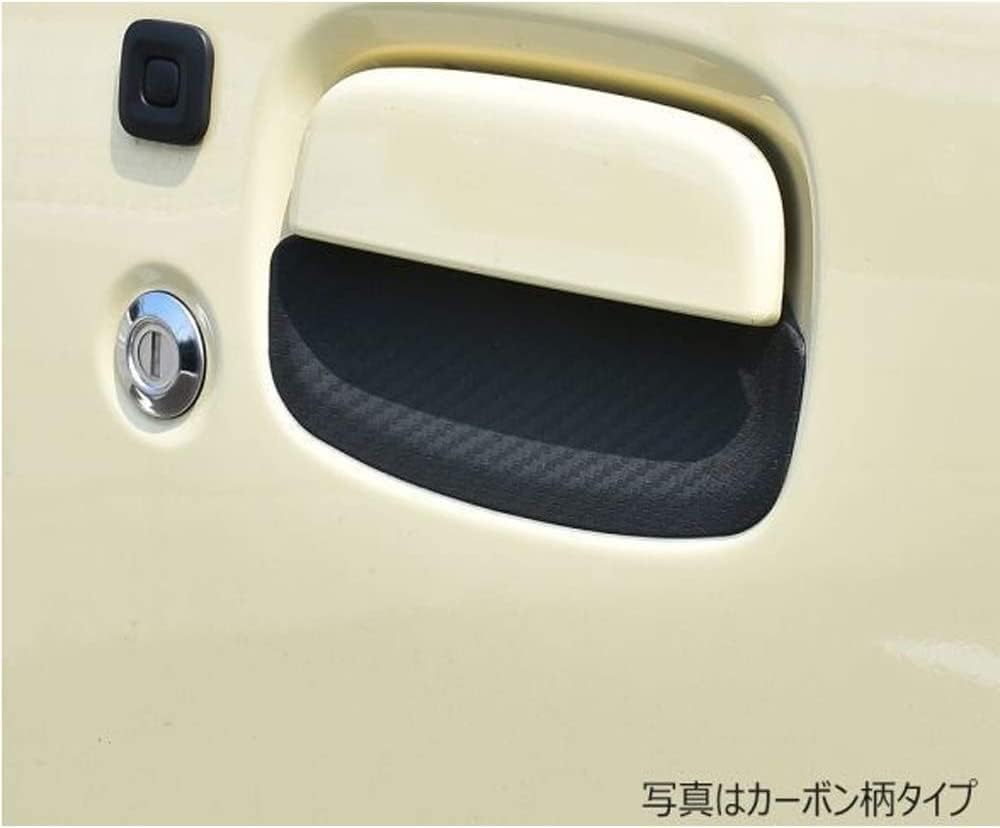 KICARYAJP Door Knob Undercovers for Jimny Jimny Sierra Protects Door Exterior Door Handle Scratch Door Knob Exterior Easy Japanese Instructions