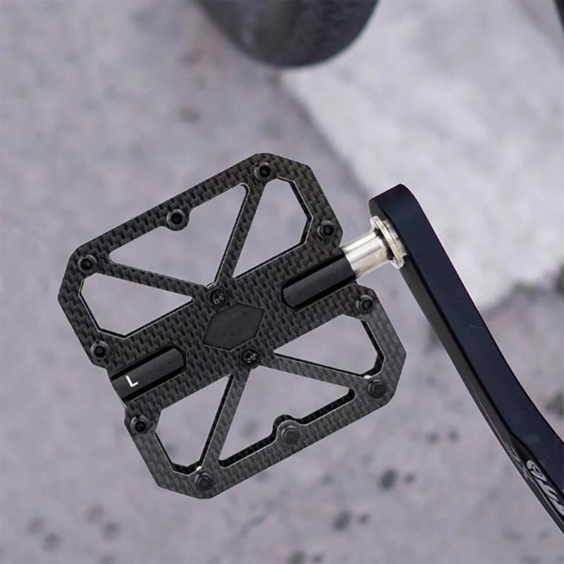 Light Weight Bicycles Platform Pedals 3 Seal Bearings Nonslip Bicycles Pedals for Mountain Cycling Road Bicycles