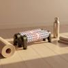 Massage Foam Roller Twin Row Anti Wobble Base Gym for Daily Stretching