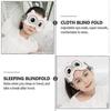 2025 Cute Novelty Cartoon Animal Owl Sleeping Plush Eye Cover for Night Sleep
