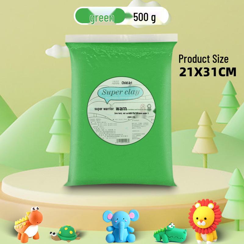 Superleichter 500g Kinder-DIY-Ton - 24 Farben, Großpackung