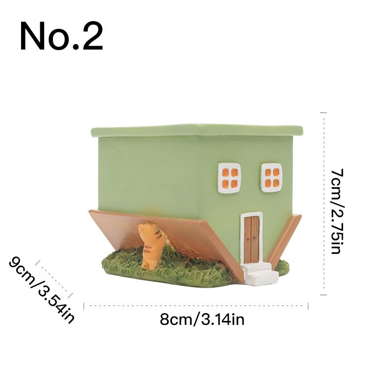 

Милый мультяшный цветочный горшок, сочный горшок, кашпо из смолы, домашний декор, настольные украшения, бонсай, горшок для растений, украшение сада No.2