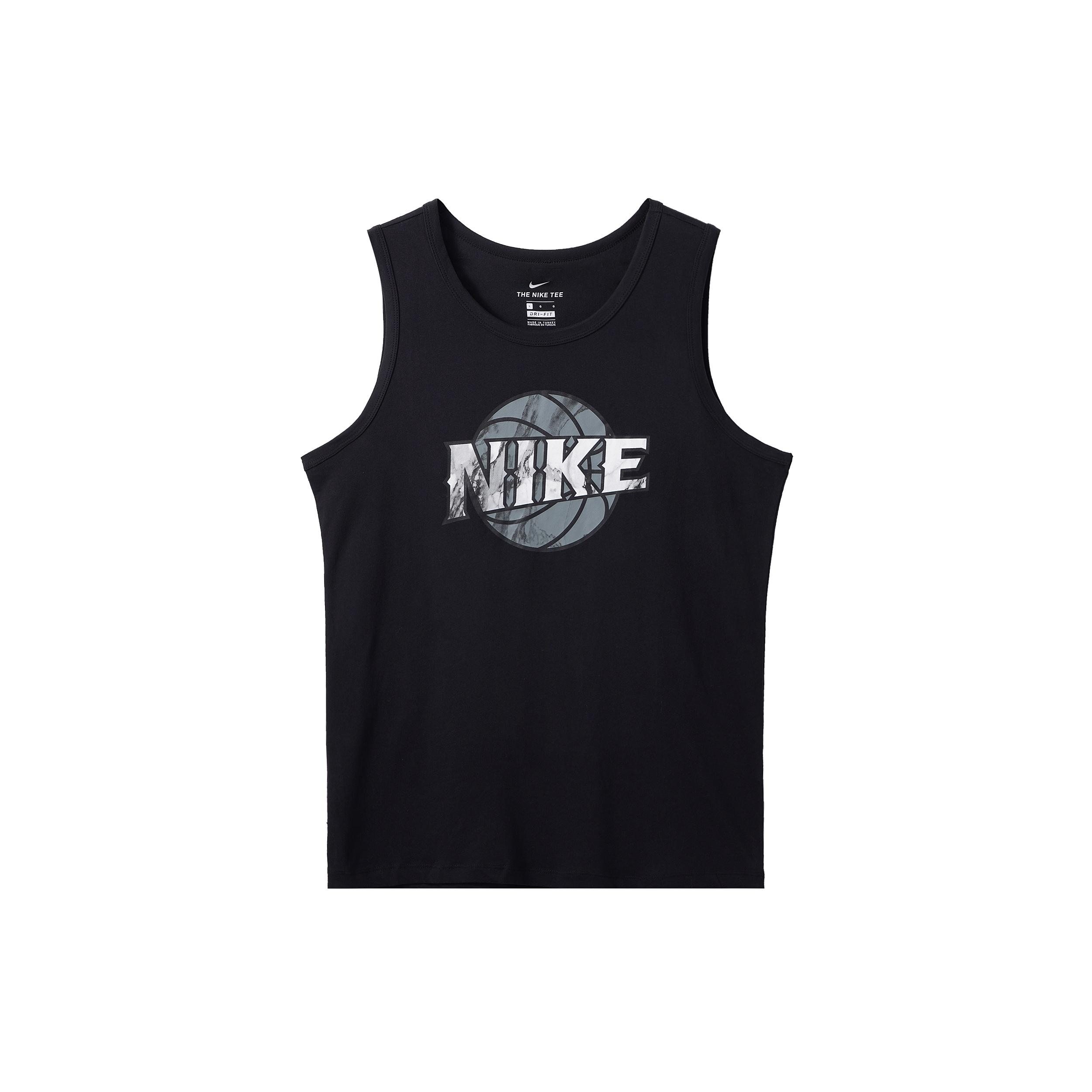 Nike Basketball Printing Pattern Sleeveless Vest Black Men s CD1293-010 M
