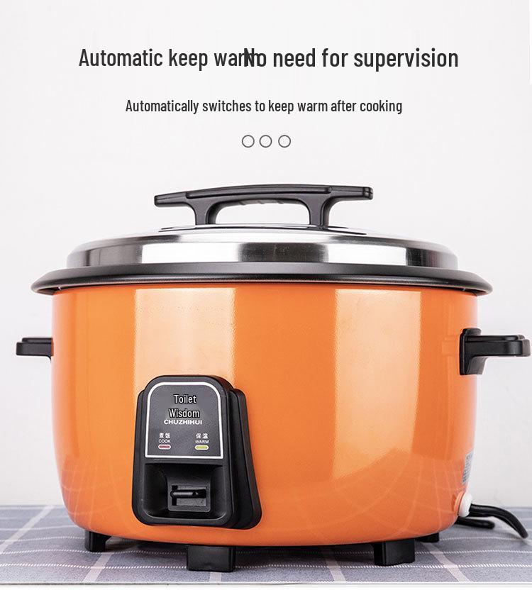 Chu Zhi Hui Didelės Talpos Elektrinis Ryžių Virimo Puodas Viešbučių ir Restoranų Naudojimui