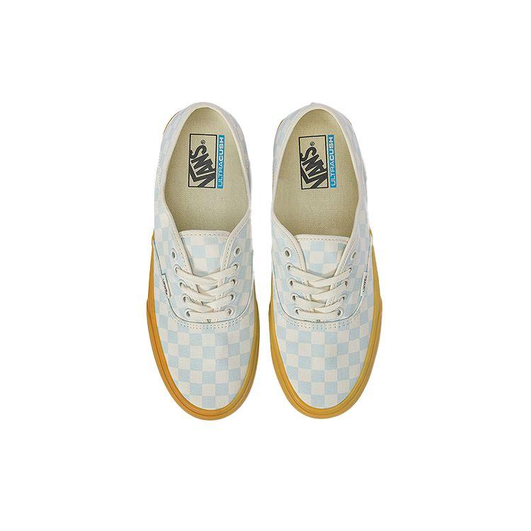 Vans Autentické SF kockované - Dymovo modré s gumovou podrážkou Unisex tenisky Marshmallow VN0A4BWT7Z2