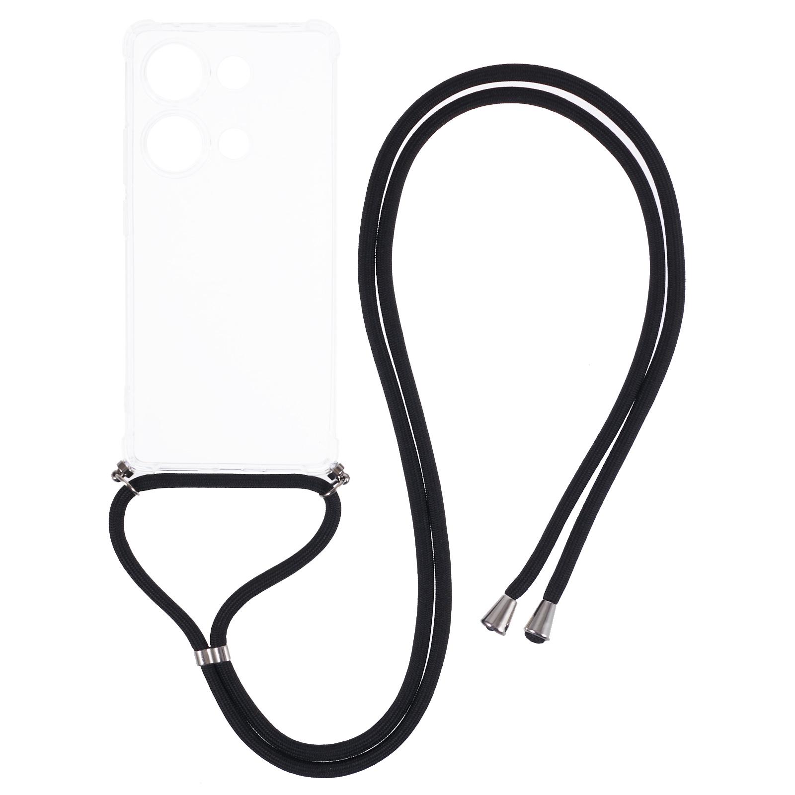 

For Xiaomi Redmi Note 13 Pro 4G/Poco M6 Pro 4G Clear Case TPU Anti-scratch Phone Protective Cover A