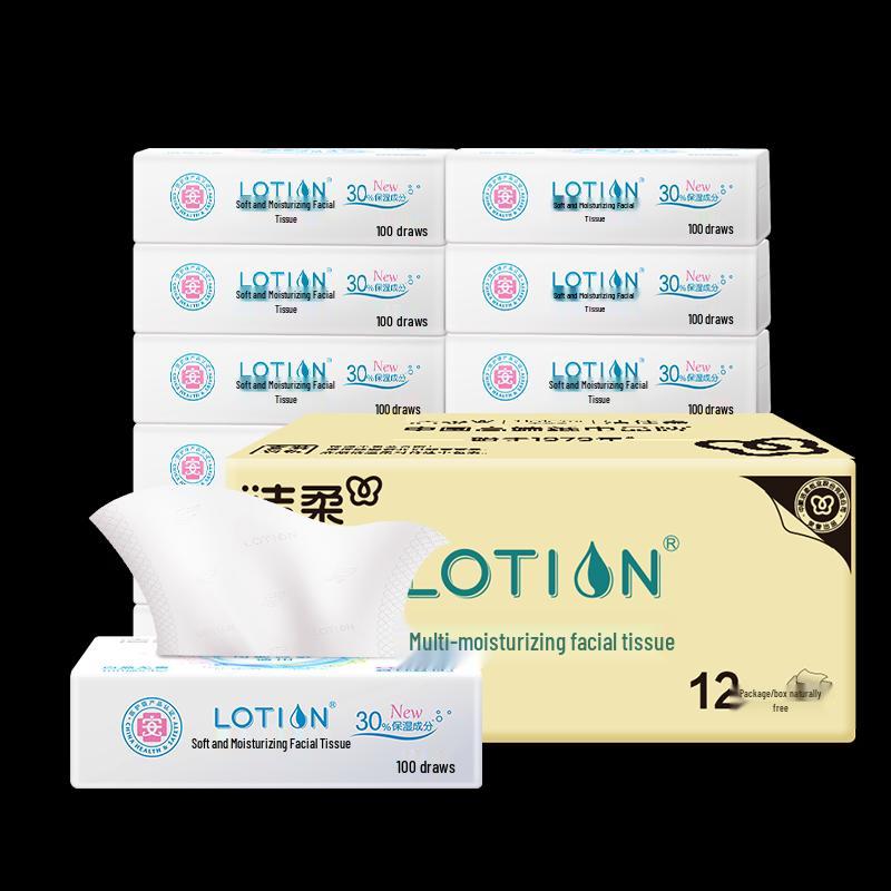 Jie Rou Soft & Moisturizing 3-Ply Lotion Facial Tissues
