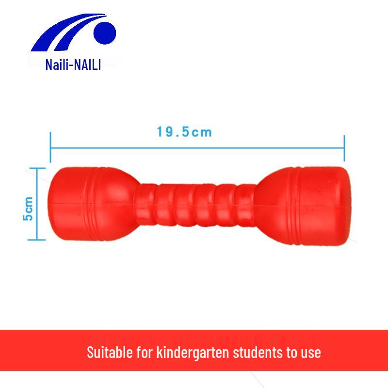 Ekologické barevné gymnastické a taneční činky pro děti - Chrastítko pro ranní cvičení a zábavné hry