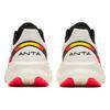 Anta DuCi4 Mesh Cushioned Slip-Resistant Low-Top Running Shoes Men's White Black Red Sneakers 112315520-2