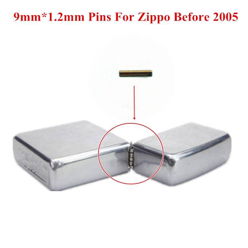 100pcs/Lot Universal Copper Hinge Pins Fit For Zippo Gas Lighter Replacement Outer Case Link Pins DIY Repair Accessories