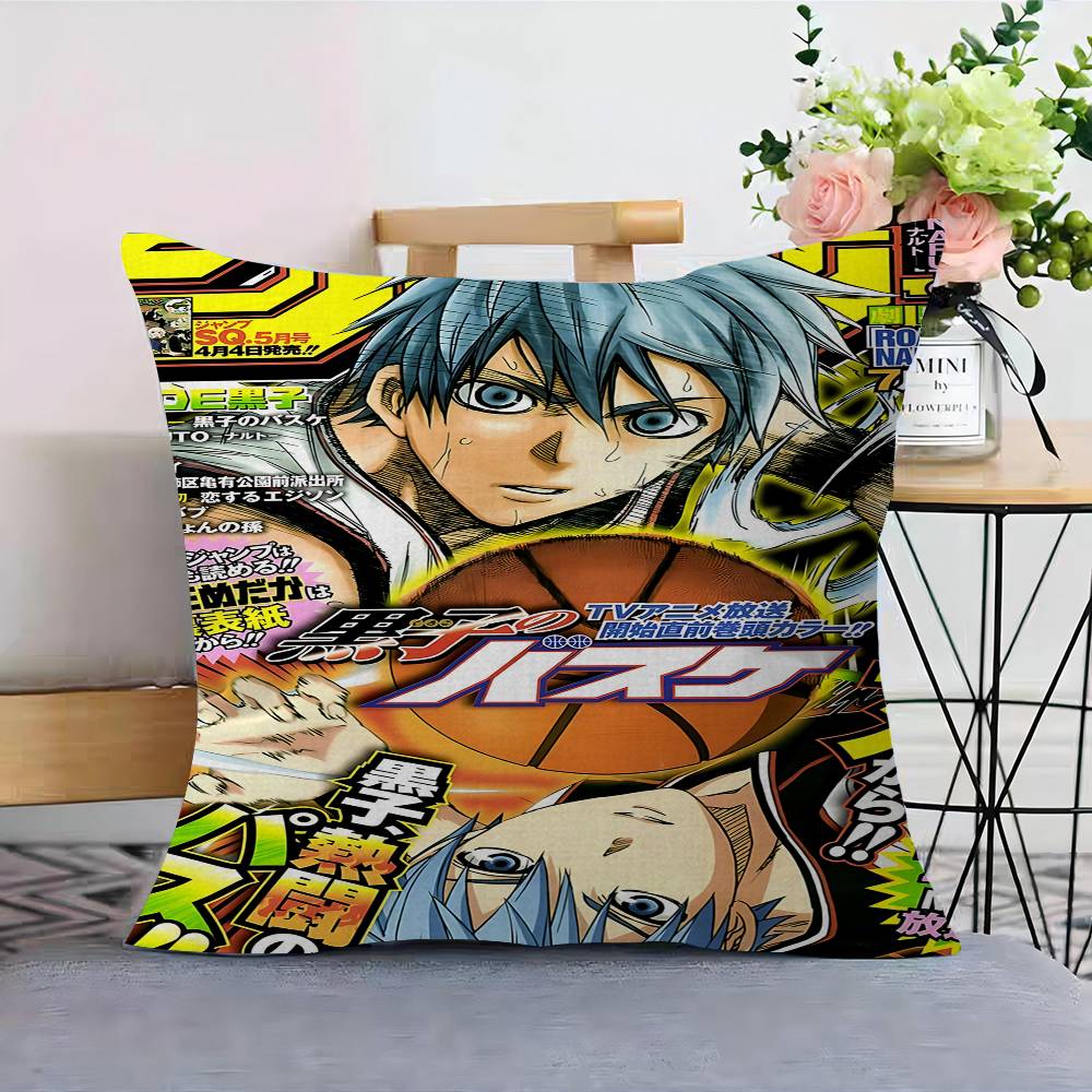 Anime Kurokos Basketball Pillow Anime Pillow Sofa Bed Head Pillow Cover Cushion Cover 45x45 Cm Fashion