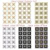 15pcs/sheet 5 Sheets Lot Creative Decorative Tile Stickers Diagonal Stickers Printed Stickers 