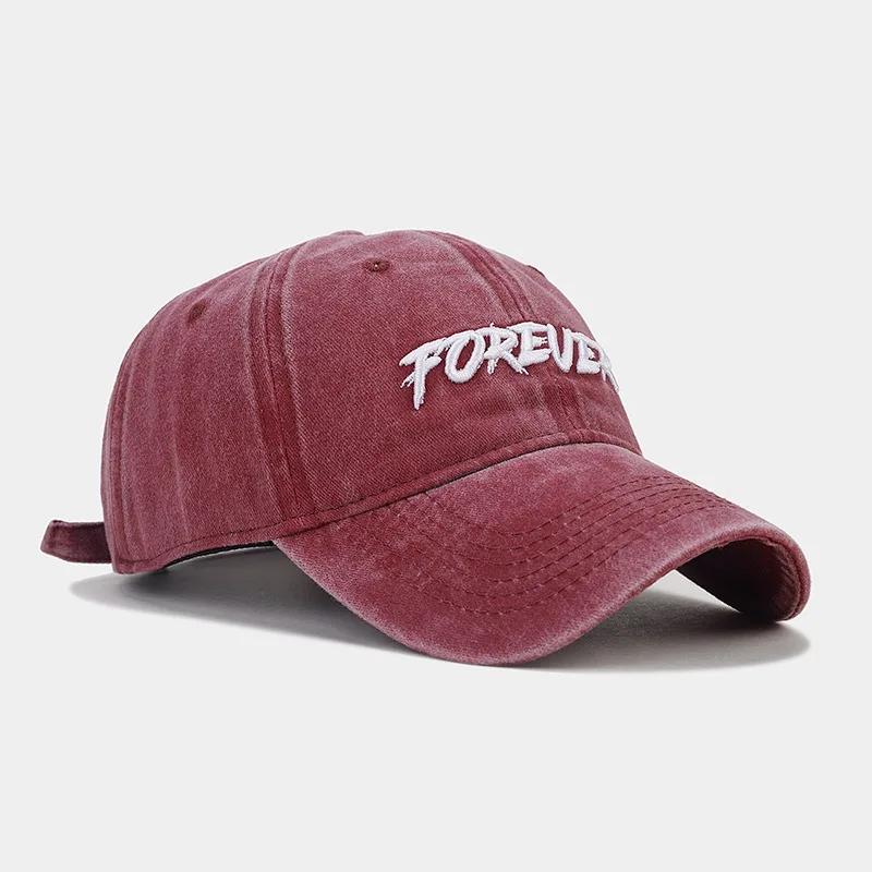 

LDSLYJR Four Seasons Cotton Letter Embroidery Casquette Baseball Cap Adjustable Outdoor Snapback Hats for Men and Women 228 56-60cm adjustable& 8Y красный