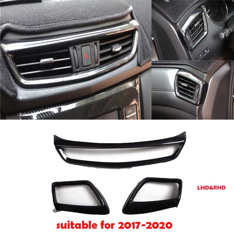 LHD RHD interior Accessories For Nissan X Trail T32 X-trail 2014- door armrest window button switch gear shift panle cover