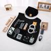 Simulated Interpol set, family friendly interactive role-playing, boys' gifts, police toys