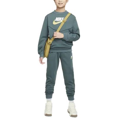 Ropa Deportiva Futura Fashion Conjunto de Forro Polar Cómodo Conjuntos para Niños Verde Blanco FD3090-338