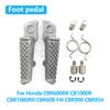 For Honda CBR 600RR 1000RR CBR600RR CB1000R CBR1000RR CBR600 F4I CBR900 CBR954 Motorcycle Front Footrests Foot Pegs Foot Pedals