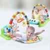 3 in 1 Baby Play Mat Rug Toys Kid Crawling Music Developing Mat with Piano Keyboard Infant Carpet